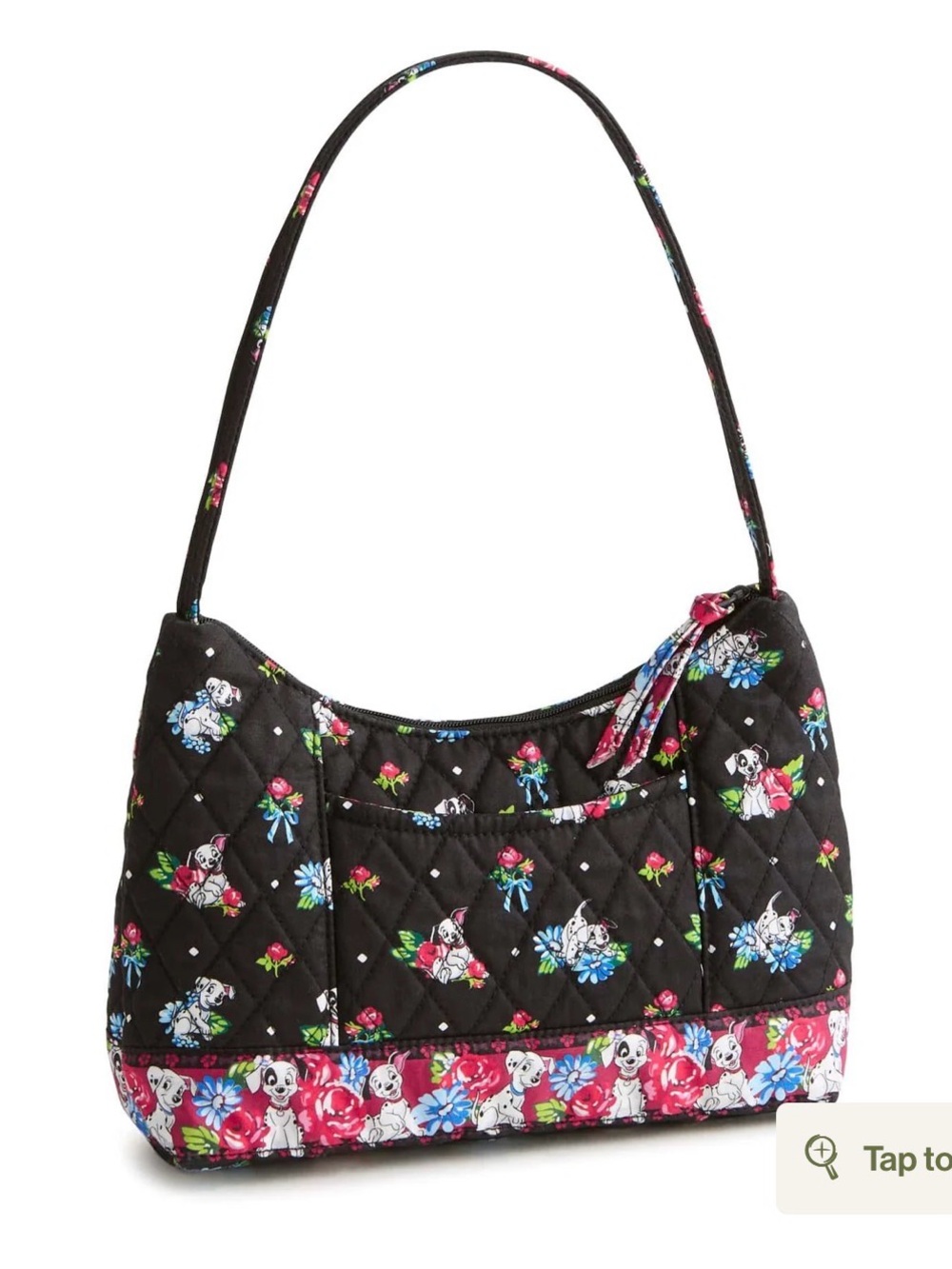 Vera Bradley Disney Post Shoulder Bag
101 Dalmatians in Premium Cotton